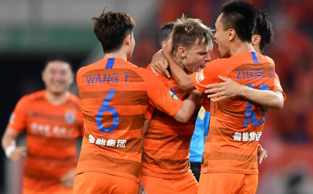 鲁能胜上港：山东鲁能队胜上海上港队，实现逆转的简单介绍